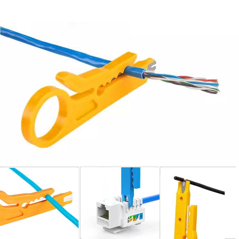 Нож для зачистки проводов портативный Обжимные щипцы обжимные инструменты резак