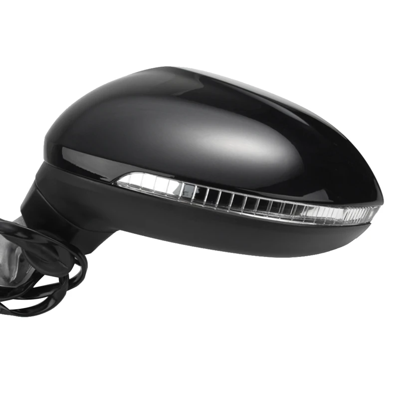 

Левое боковое зеркало заднего вида в сборе с питанием/подогревом/складной/лужайкой/памятью для Passat B8 2017-2020 8 проводов