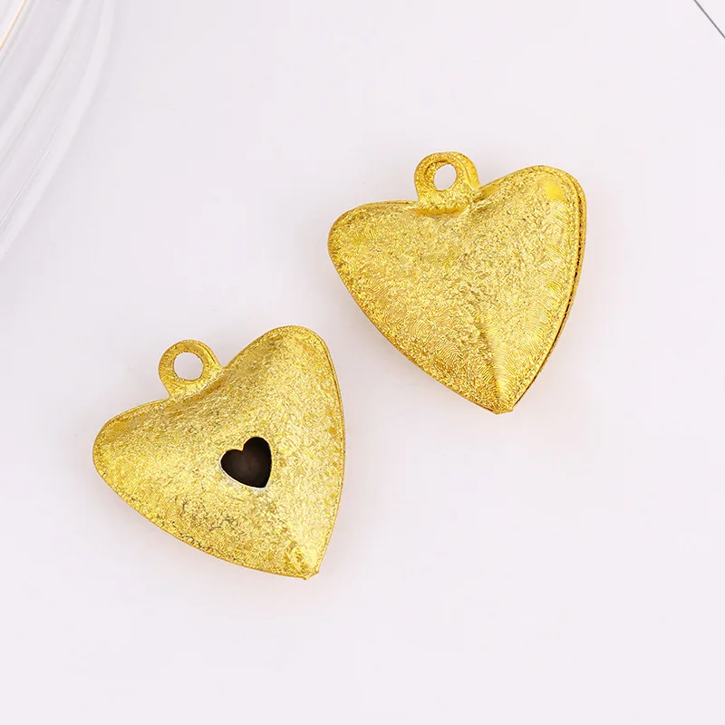 Железные рождественские декоративные подвески в форме сердца для изготовления