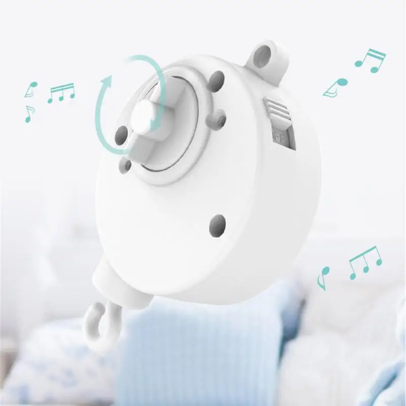 

Sturdy 360° Rotation Round And Skin-friendly Rattle The Bell Sense Of Touch Fall Resistance Vision Intellectual Development Toy