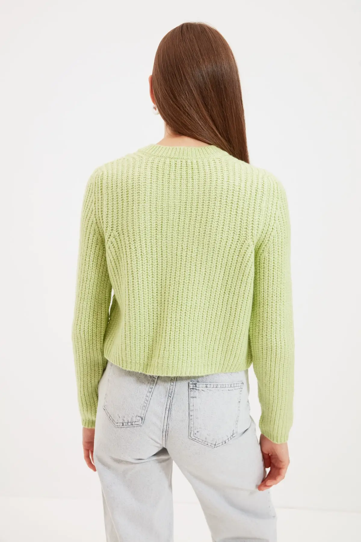 

Trendyol Mesh Detailed Knitwear Cardigan TWOAW22HI0006