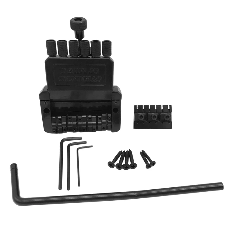 

Dropship-Guitar Tremolo Bridge Electric Guitar Tremolo System Electric Guitar Bridge for ST Guitar Replacement
