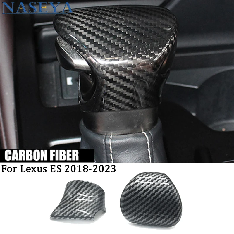 2 шт./набор наклейки из углеродного волокна для Lexus ES UX LX