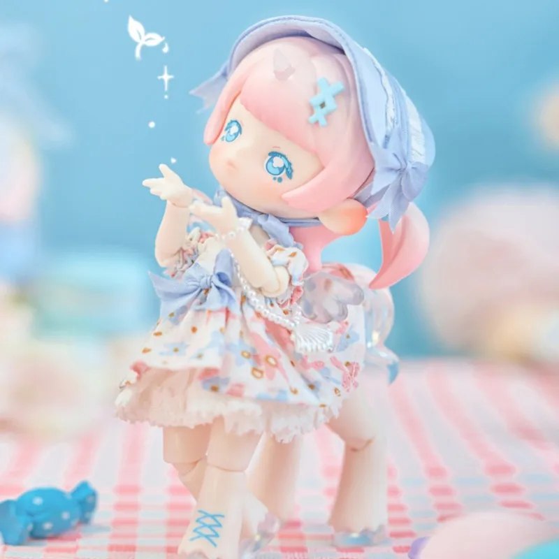 

Anime Figure Penny Box Obtisu11 1/12bjd Dreamlike Tea Party Series Sprout Heterochromia Model Dolls Action Figure Girl Toy Gift