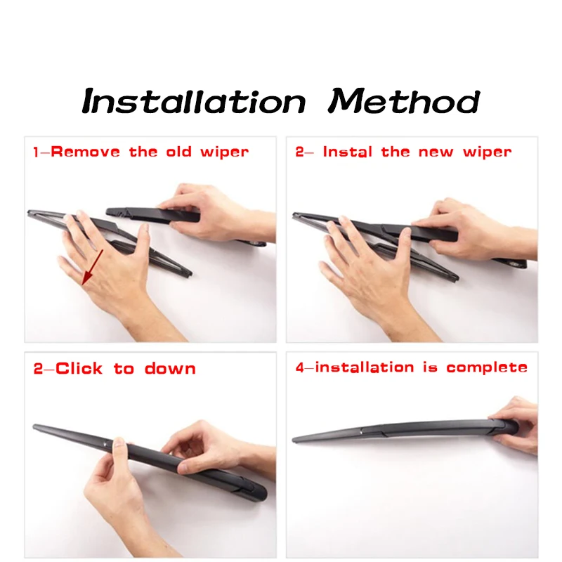 BEMOST рычаг заднего стеклоочистителя автомобиля лезвие из натуральной резины для