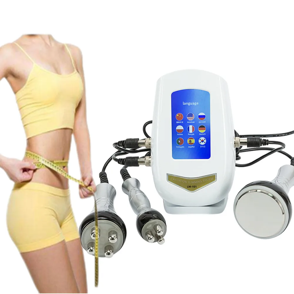 

40K Cavitation Ultrasonic Weight Loss Beauty Machine Multi-polar RF Radio Frequency Skin Lift Tighten Anti-wrinkle Rejuvenation
