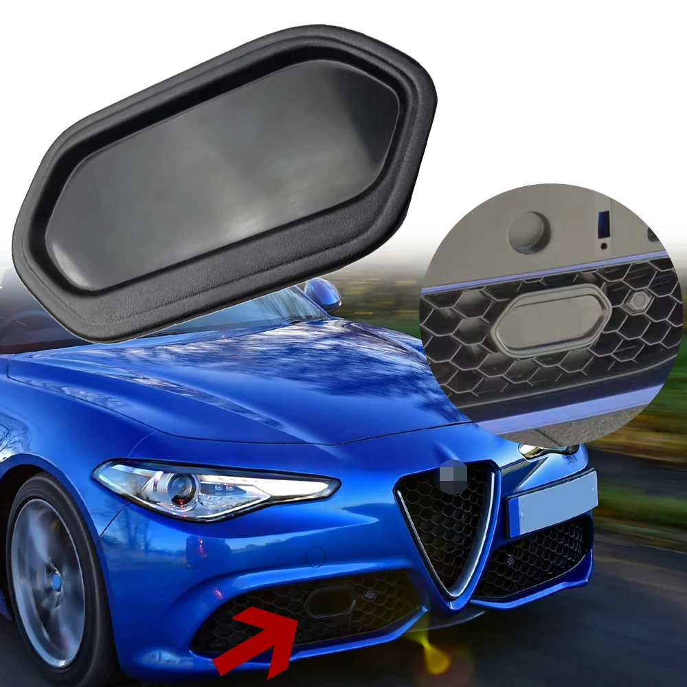 Радарная крышка датчика переднего бампера для Alfa Romeo Giulia Veloce 2016 2017 2018 2019 2020 2021 2022