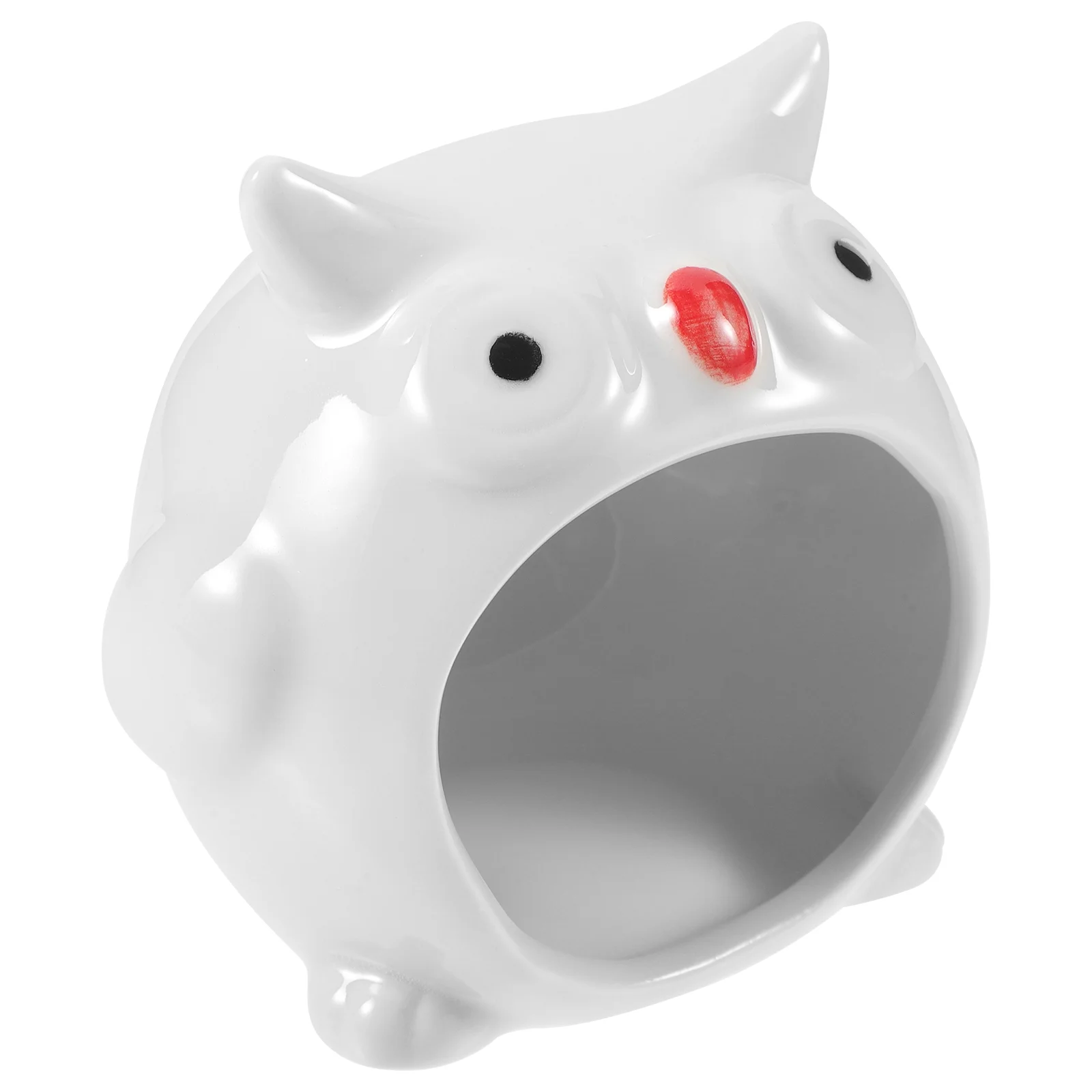 

Decorative Ceramic Hamster Nest Household Pet Ceramic Hut Hamster Cooling Nest Pet Hideout