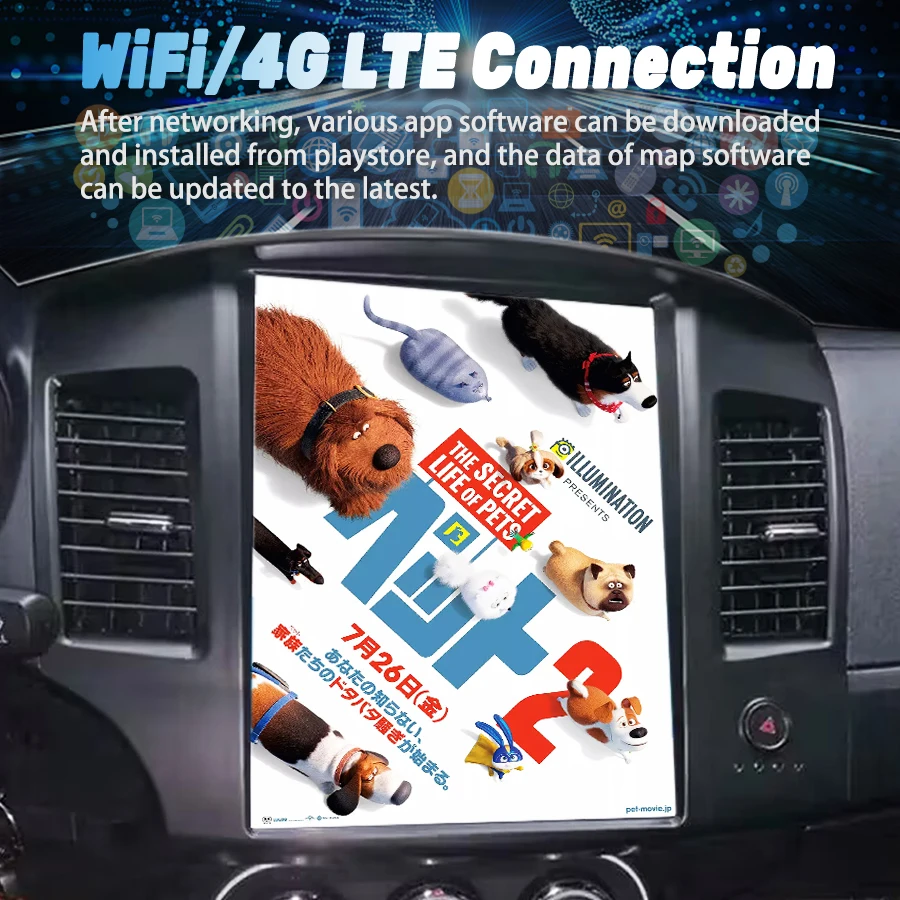 12 1-дюймовый автомобильный радиоприемник с сенсорным экраном для Mitsubishi Lancer 10 CY