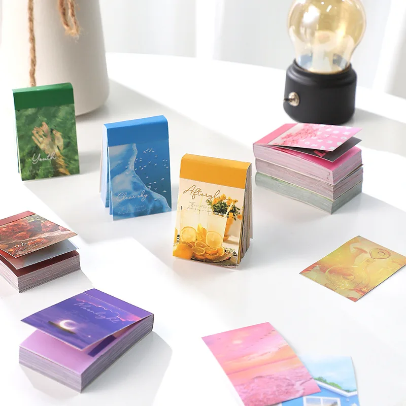 

50 листов/упаковка, декоративные наклейки с рисунком