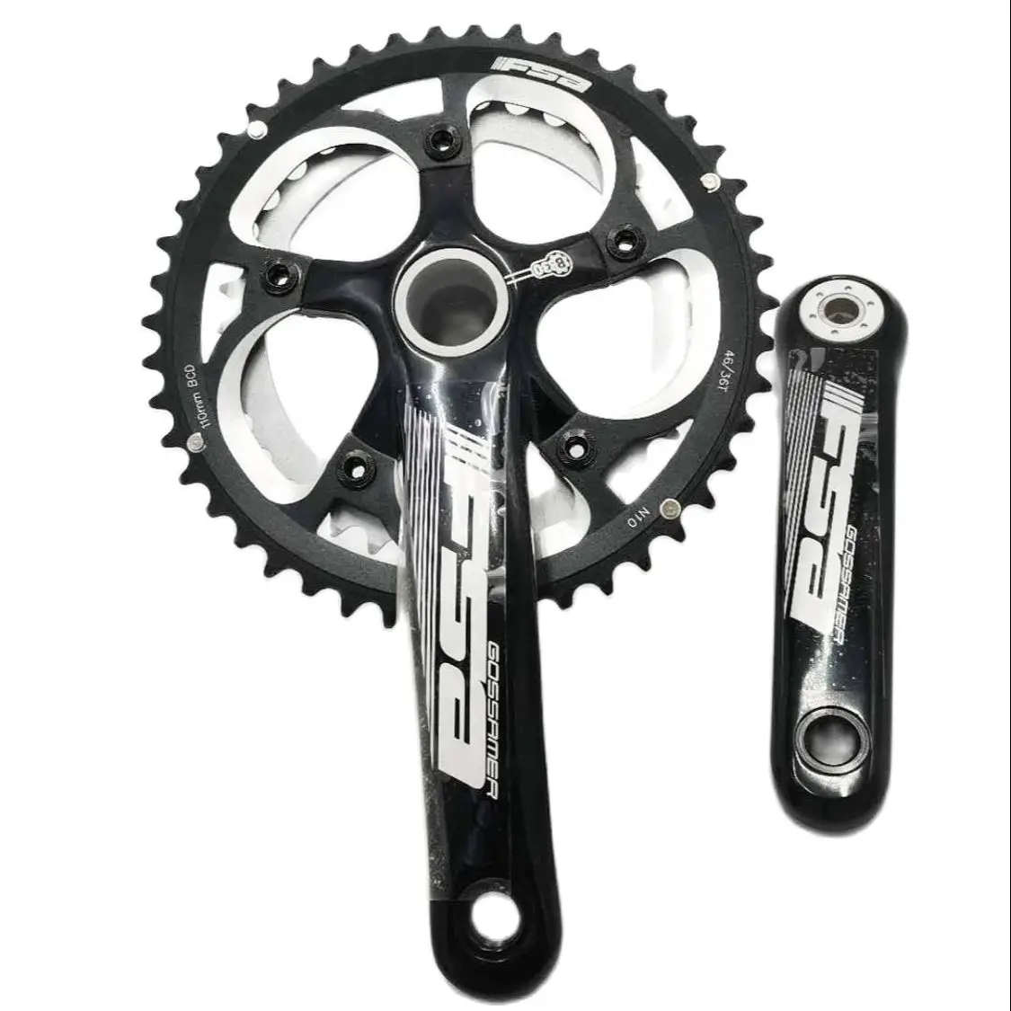 

Последние 46/36T полые ульсветильник кие цепи из алюминиевого сплава MTB велосипедный кривошипный комплект Звездочка большая шестерня с осью BB30 часть