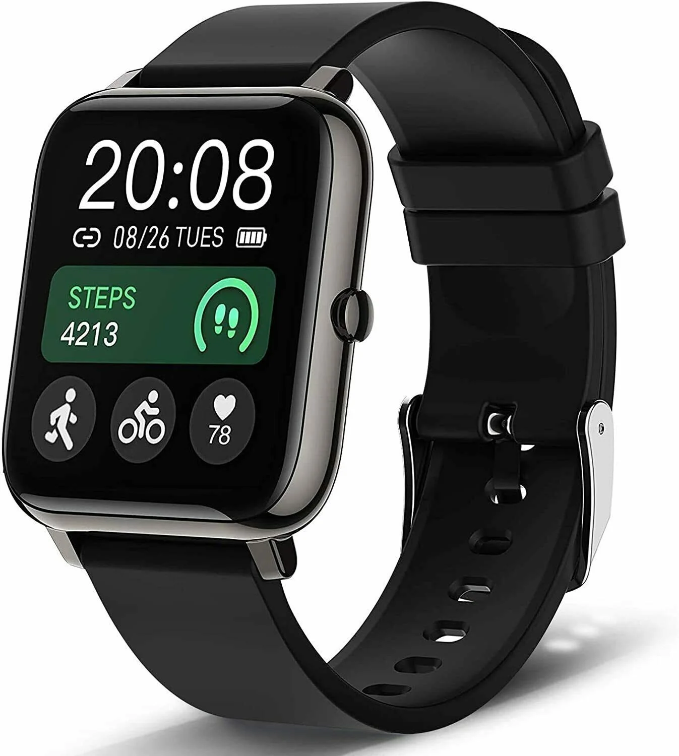 

Smart Watch, Popglory Smartwatch with Blood Pressure, Blood Oxygen Monitor, Fitn