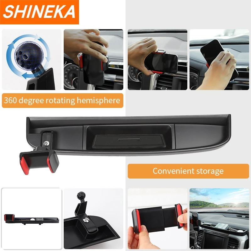 Автомобильный Держатель Центральной Консоли Shineka Для Dodge Ram 1500 2012-2017 Контейнер