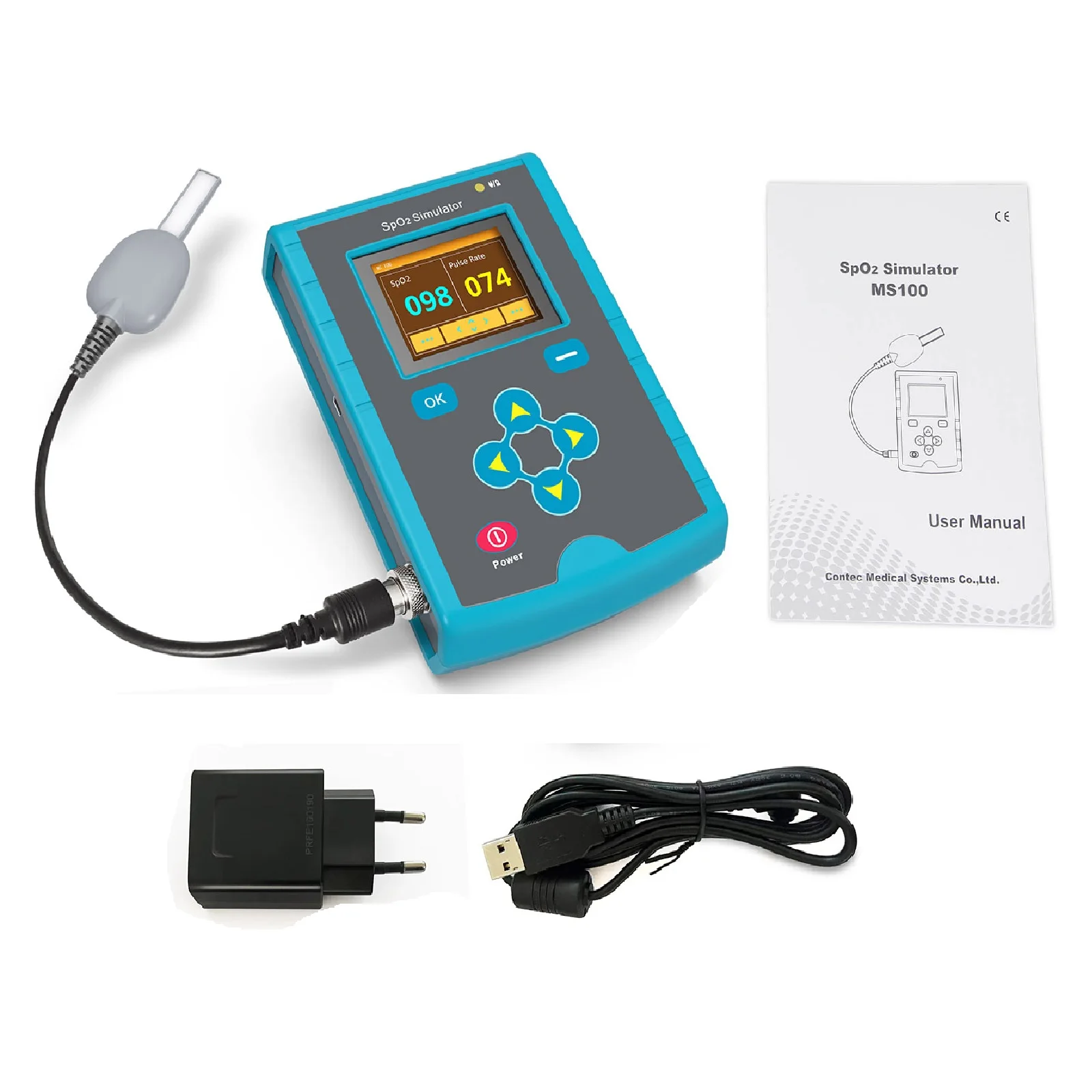 Устройство для измерения состояния пациента MS100 SpO2, имитатор пульса SpO2, симулятор насыщения кислородом
