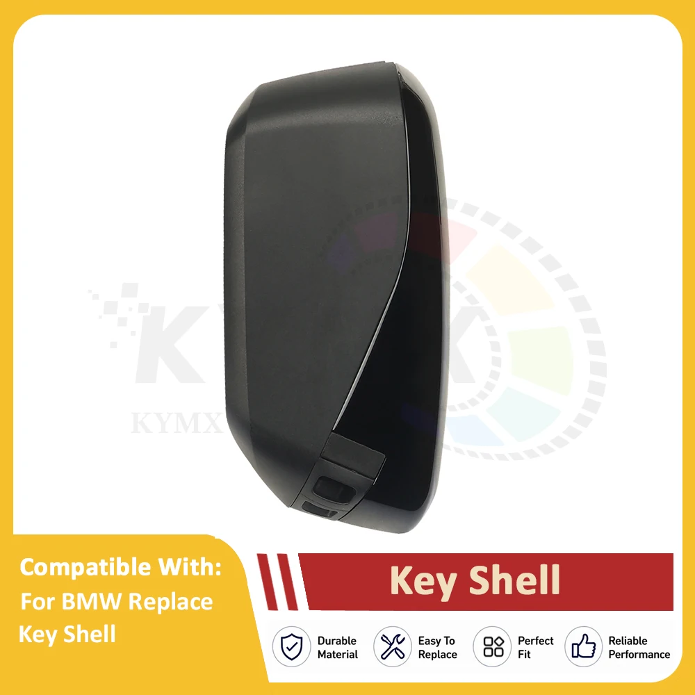 Фото Сменный корпус ключа KYMX с 3 кнопками запуска для BMW 2023+ 2 MPV U06 X1 U11 X2 U10 U Chassis, серебристый или черный. №2