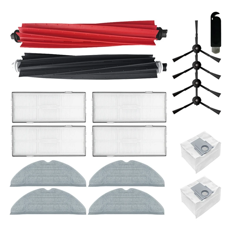 

Фильтр HEPA для Roborock S8 Pro Ultra S8 +, запасные части, пылесборник, высокоскоростная очистка, вращающаяся щетка