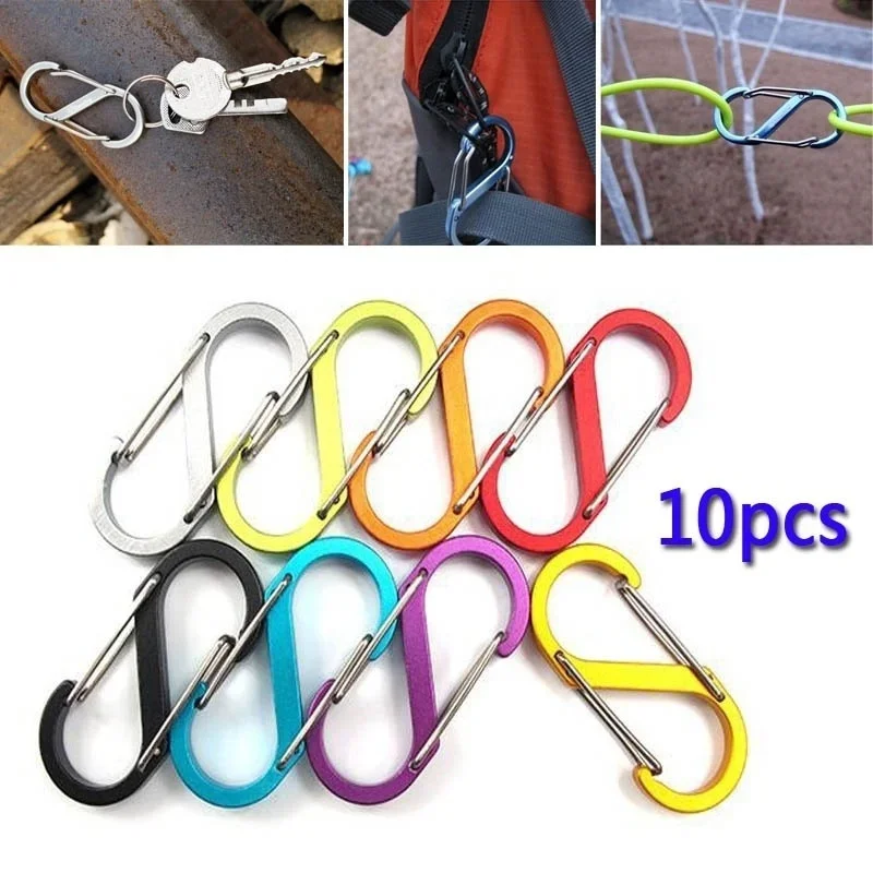 

10pcs S-shaped Wire Buckle （Random Color）