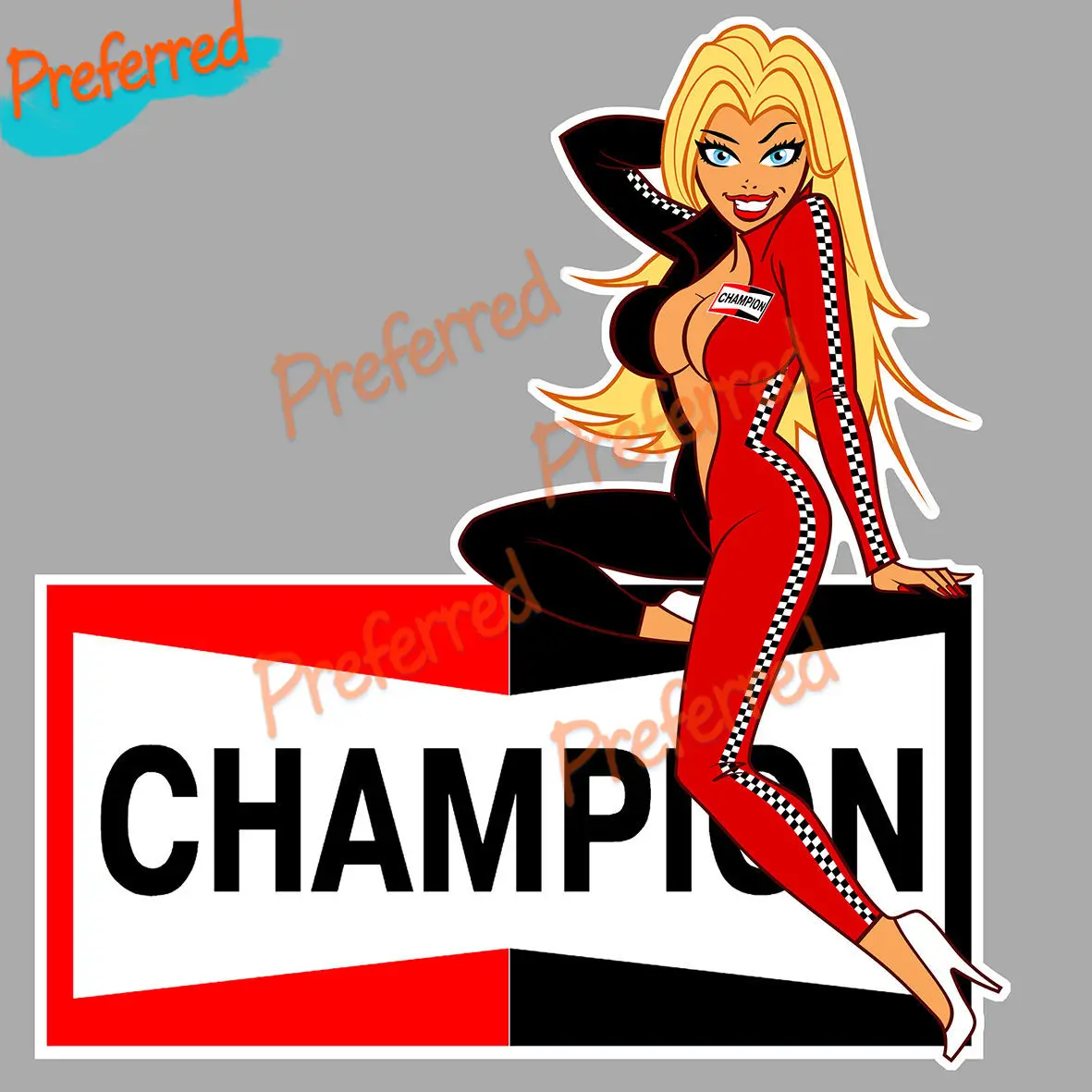 Высококачественная наклейка для мотоциклов и гоночных фотографий Виниловая с