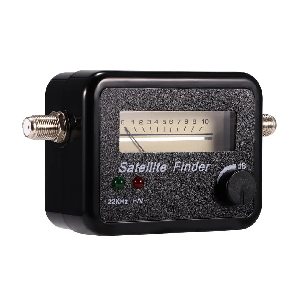 

Digital Satellite Finder Professional Satellite Signal Finder Detector Accurate Meter with 2 Lights