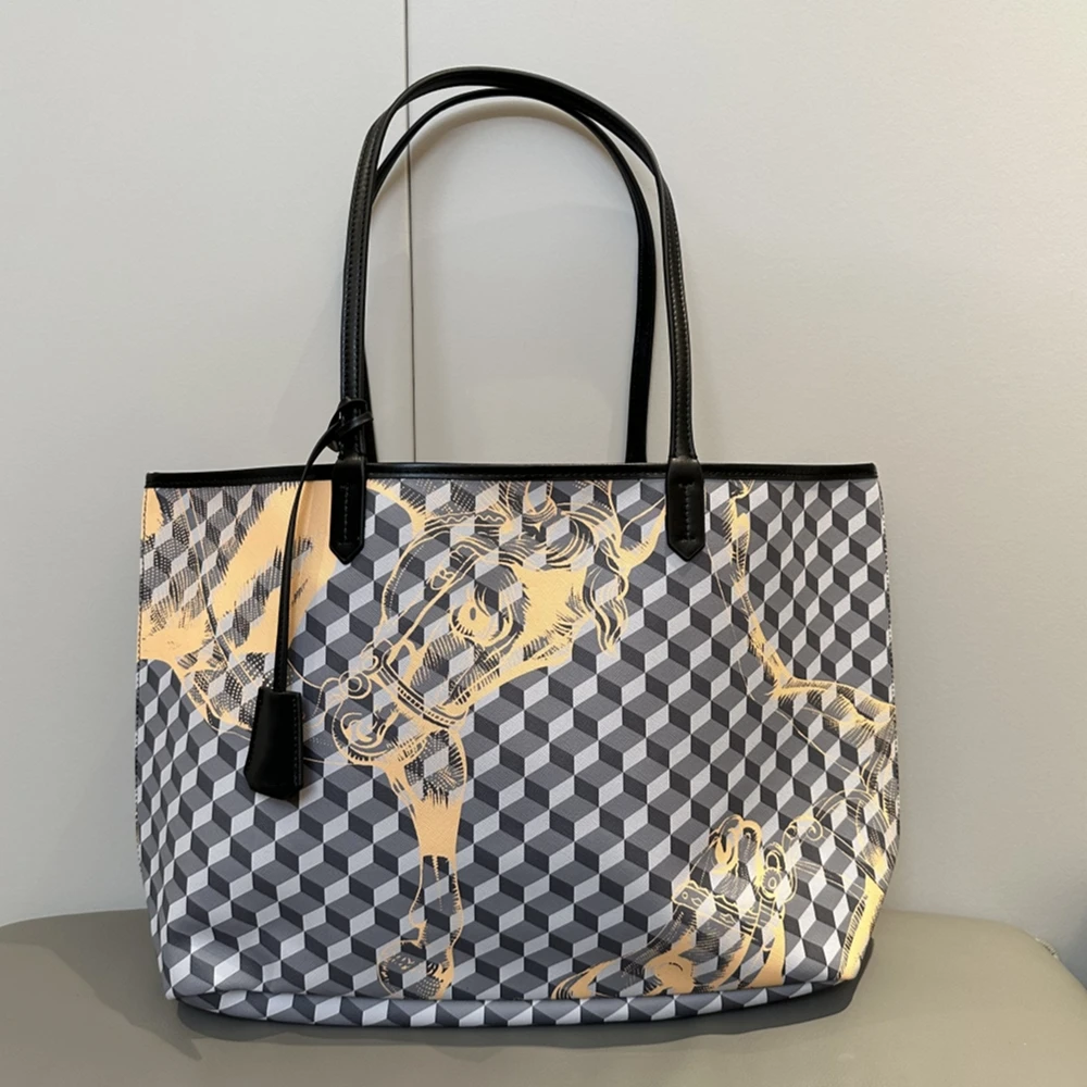 Noir telfav Новая женская сумка-тоут большой вместимости Женские сумки на плечо