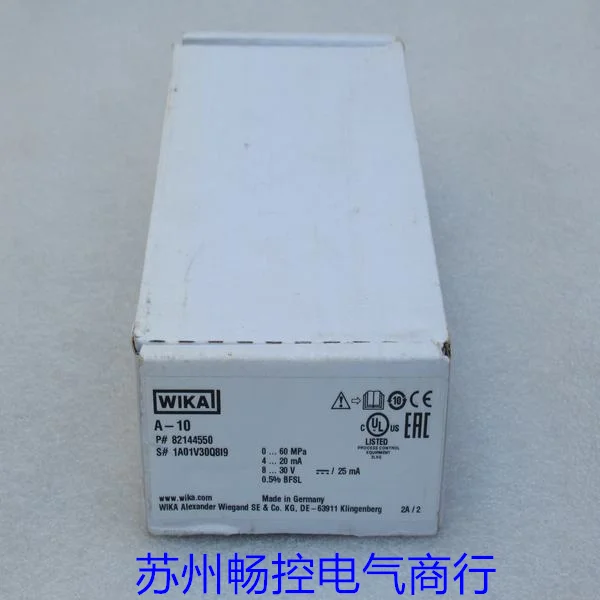 * Распродажа Новый немецкий датчик давления WIKA A-10 Spot 0-60Mpa 82144550