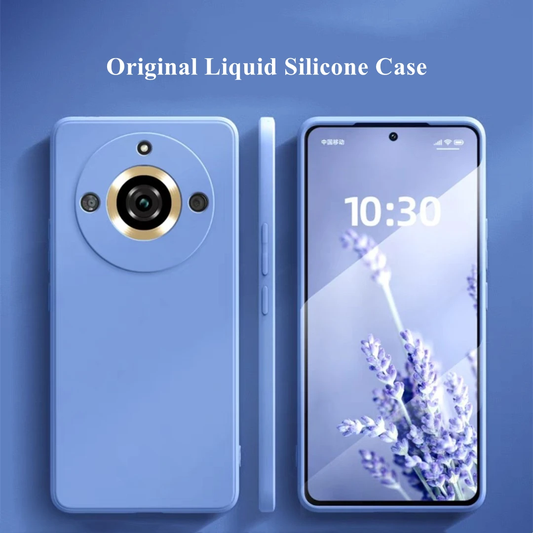 For Realme 11 Pro Plus Case Cover Realme 11 Pro Plus Funda Coque Soft Original Liquid Silicone Phone Case Realme 11 Pro Plus