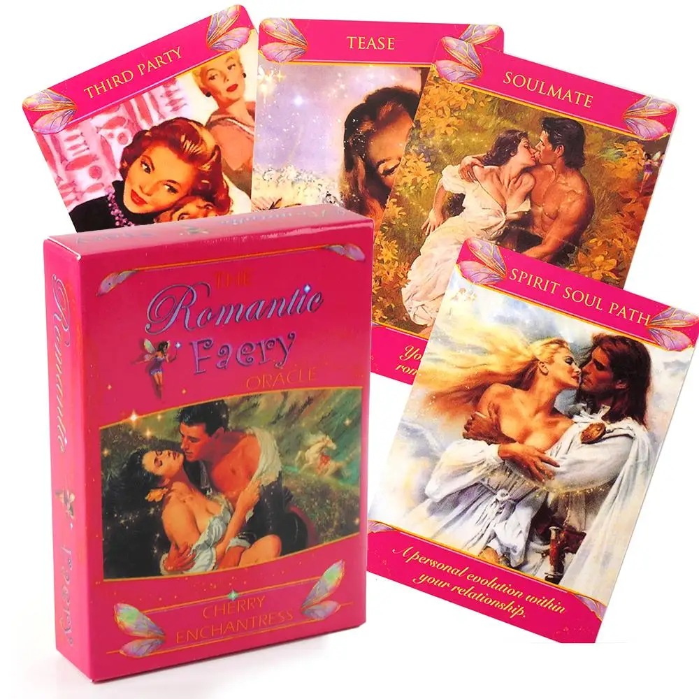 11*6 5 см романтическая модная черно-белая карточная игра-Таро с изображением