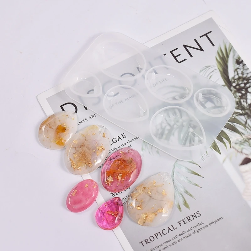 652F DIY формы для литья ювелирных изделий силиконовые подвесок из смолы с