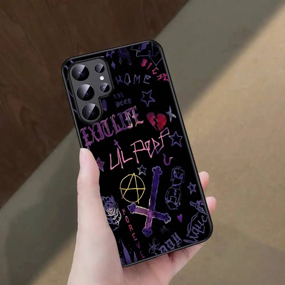 Фото Чехол для телефона Rapper L-Lil P-Peep Hip Hop Rock для Samsung S24 FE, S25 Ultra, S20 Lite, S21, S30, S22, S23, S24, S22 Ultra 5G №3