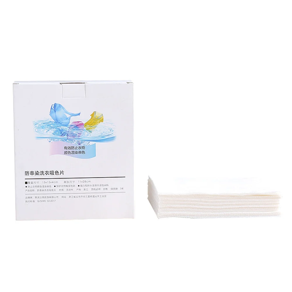 

3 Boxes of Laundry Color Absorption Cloth Dyeing Proof Color Absorption Sheet Clothes Washing Supplies