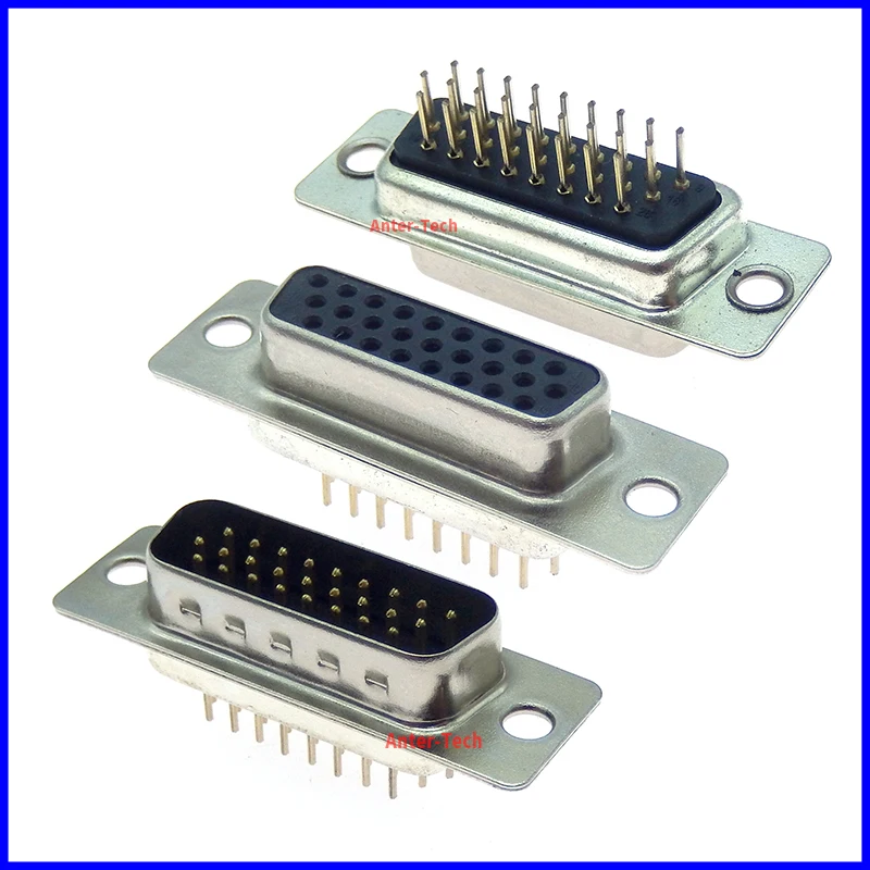 5 шт. HDD26 DB26 Штекерный разъем паяльного типа D-Sub 26pin последовательный порт адаптер 26 pin 26 P HDB26
