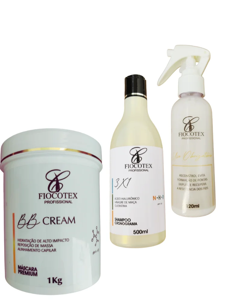 

Mass Replacement Mask Kit and Hair Alignment C/ Shampoo and Mandatory Use