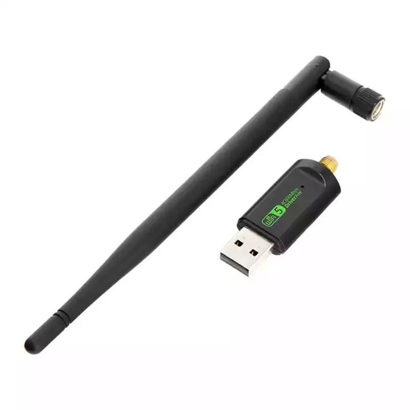 600 Мбит/с WiFi беспроводная сетевая карта USB адаптер 2dBi PCWiFi ключ 2 4G Ethernet приемник