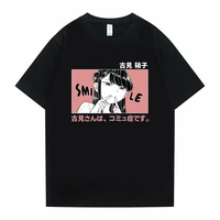 anime koimi classmate has communication disorder shoko komi essential print t shirt men women casual loose t shirts short sleeve
