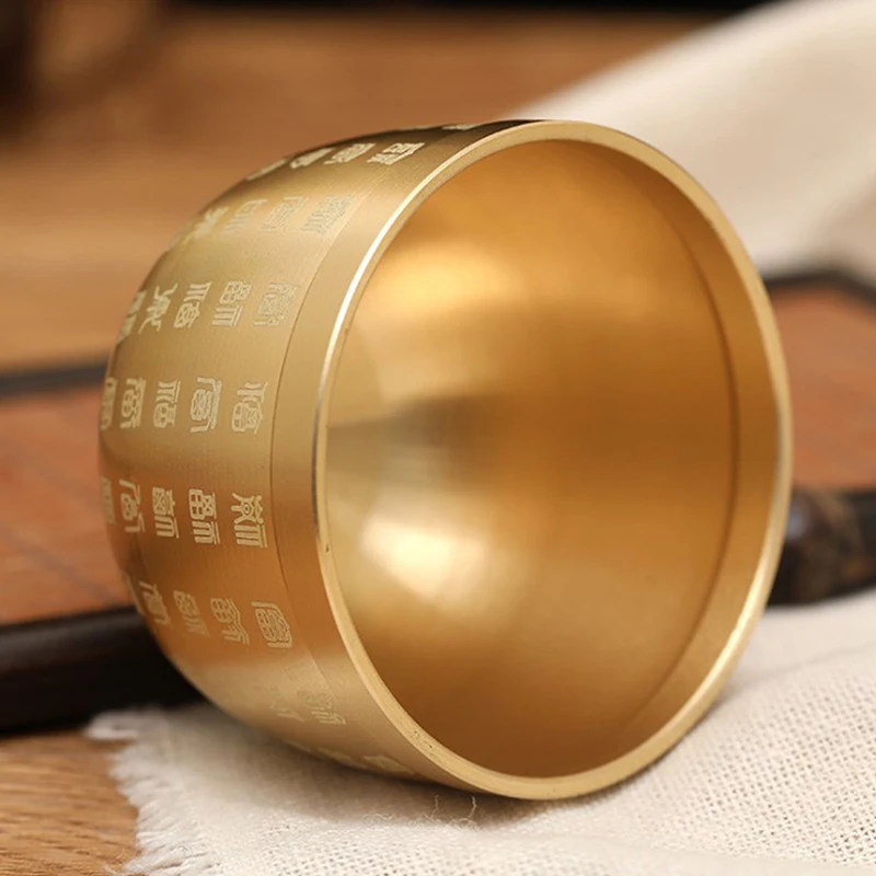 Тарелка фэн-шуй с сокровищами латунная медная тарелка для подачи маленькие