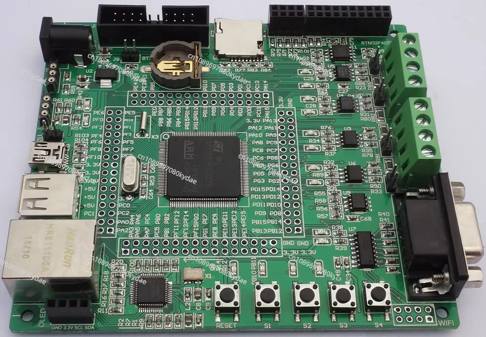 Макетная плата STM32F407 (улучшенная)/Ethernet /CAN/485/RFID/