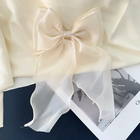 Заколки для волос CUTE BOWS голубые