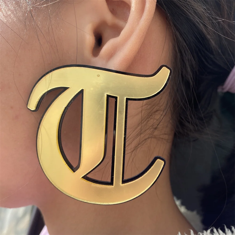 Рисунок 4 - Индивидуальные женские серьги с именем на заказ