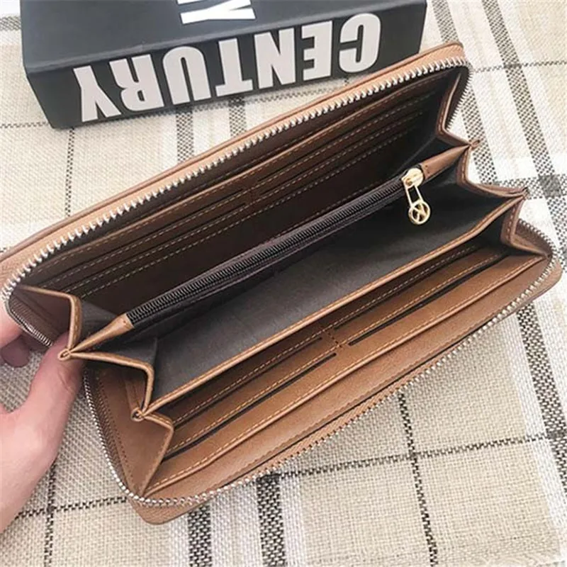 Персонализированный кошелек из высококачественной искусственной кожи для