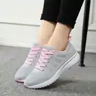 Женская спортивная обувь размера плюс, женские кроссовки с круглым носком, женская спортивная обувь на шнуровке, 2020, женские спортивные кроссовки с низким верхом, обувь для пар I1