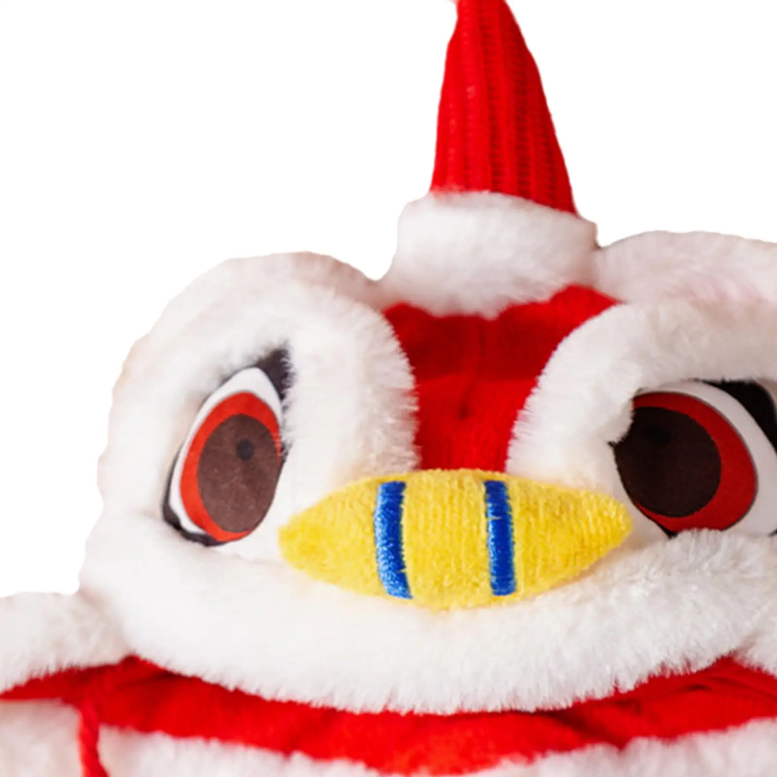 Очаровательный флисовый костюм для собаки шляпа танзаниского танца лев и