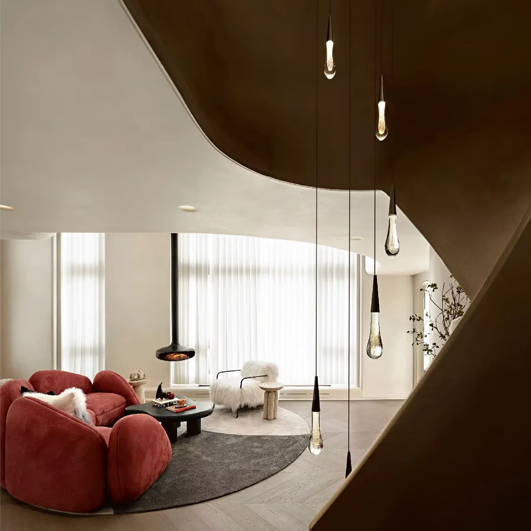 Фото Sanhai Дизайн интерьера во французском стиле Белый цвет Dreamhouse 3D Максимальная рендеринг Квартира Изысканный лофт Домашний продукт Напольный план №1