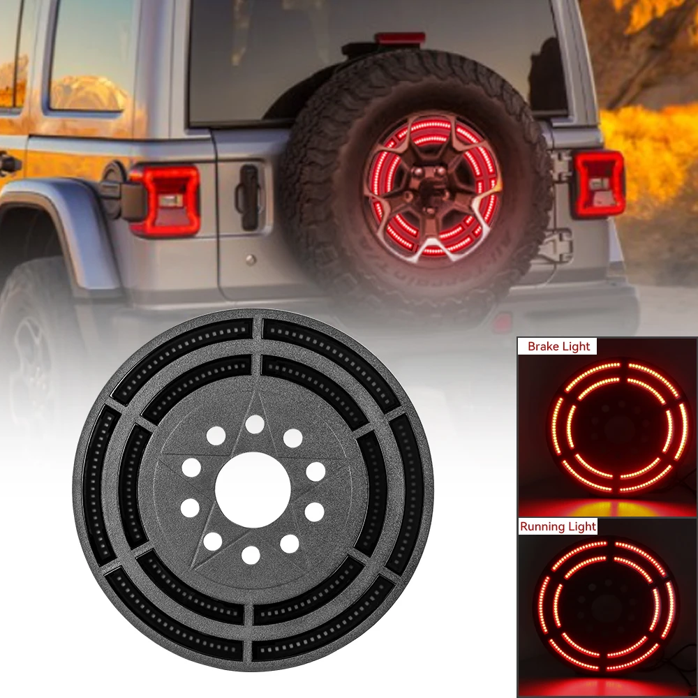 

Задние фонари заднего колеса для Jeep Wrangler JK 2007-2018 и Wrangler JL/JLU 2018-2020