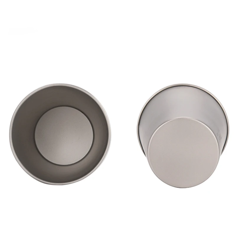 Титановая пивная кружка Tiartisan для чая вина молока кофе на одной стенке