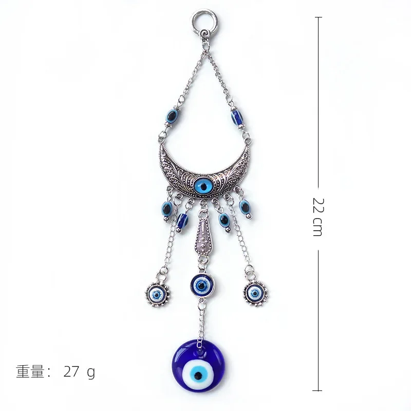 Настенный амулет Хамса синего цвета кристиана риттерсхаузен амулет посейдона