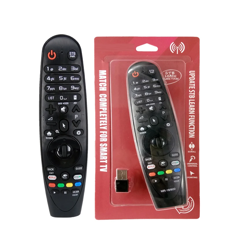 

Magic Remote Control AN-MR18BA for LG Select 2018 AI ThinQ Smart TV SK9500, SK9000, SK8070, SK8000 W8, E8, C8, B8