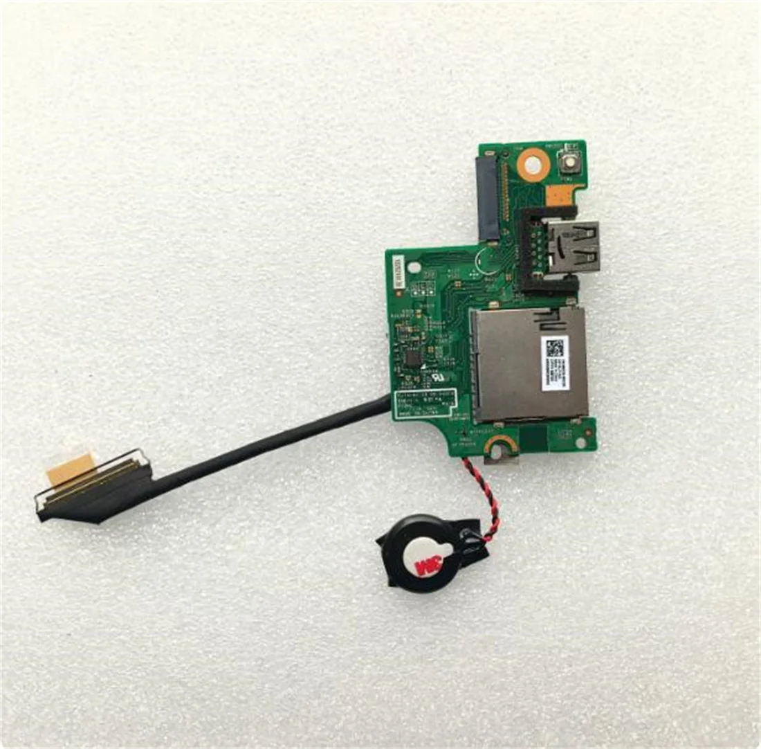 Совершенно новый для Dell Inspiron 13 7380 7370 7373: плата USB-ридера с кнопкой включениявыключения и кабелем 03MFMX 0GT1W6 (art.: 3920dcbb71d9e) - 3920dcbb71d9e