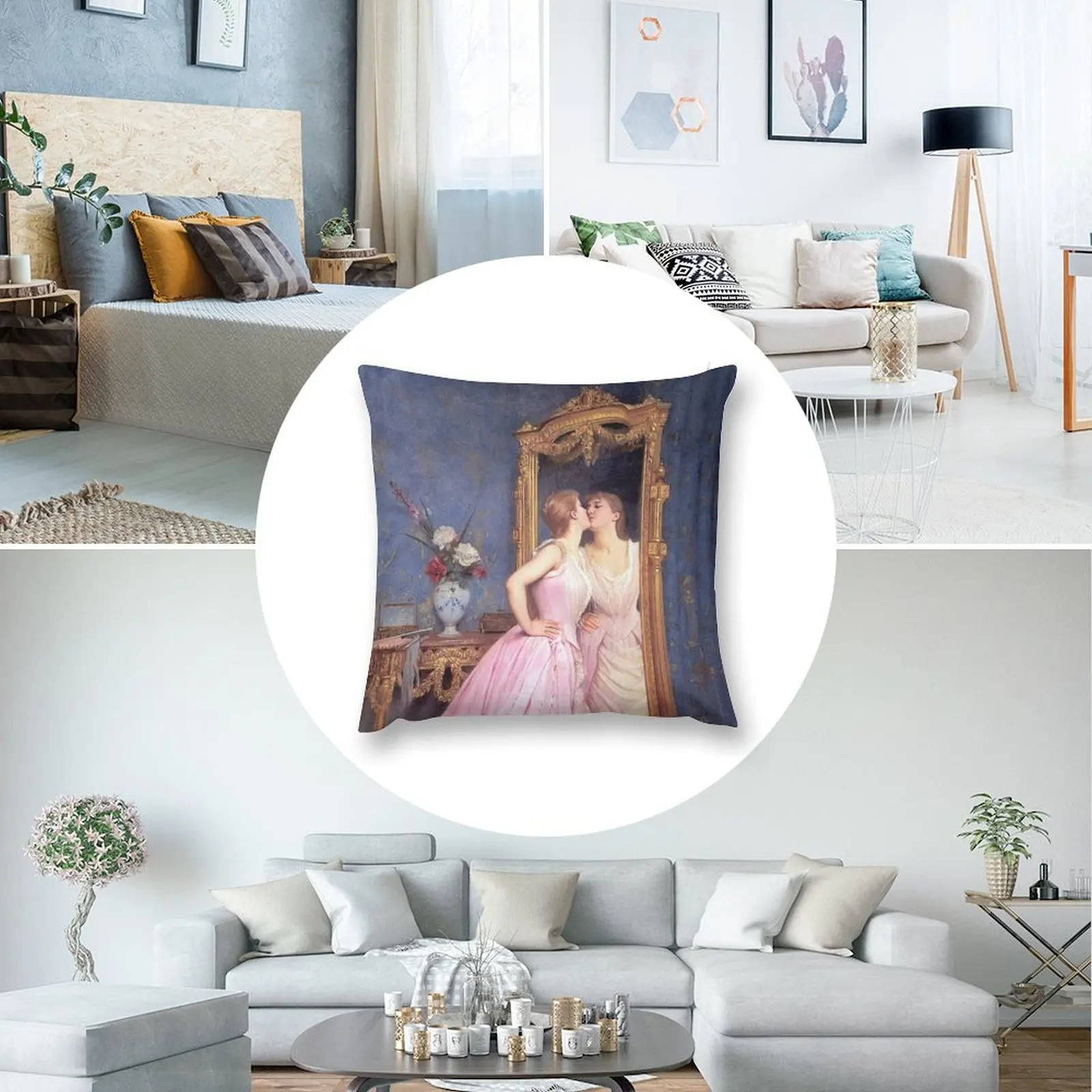 Роскошная декоративная подушка toulfly наволочки для подушек Рождественская