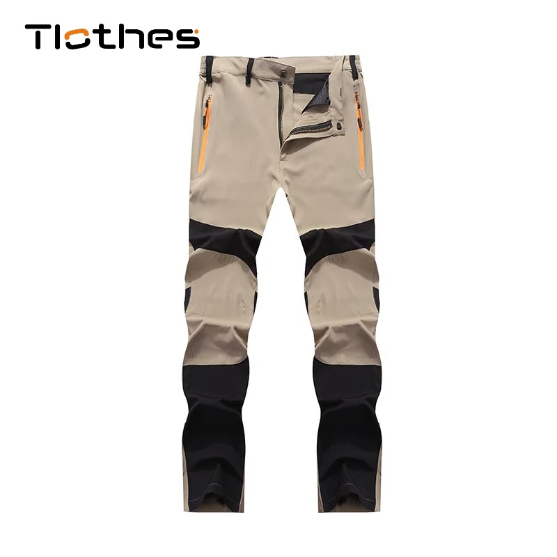 

Summer Cycling Pants Men Outdoor Quick Drying Thin Stretch Hiking Pants Windproof Breathable Trekking Fishing Climb Run Trousers