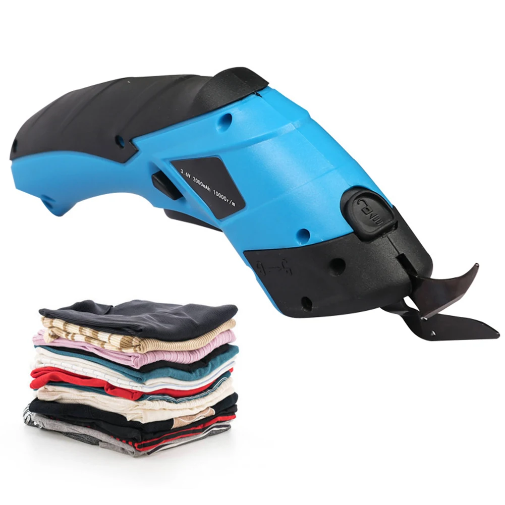 

Electric Scissors Cloth Cutting Machine Wireless Electric Clippers Scissors Fabric Cutting Cloth Leather Cordless Sewing Shear